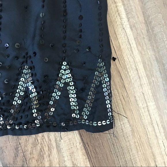 Silk beaded top, size small - Picture 4 of 8